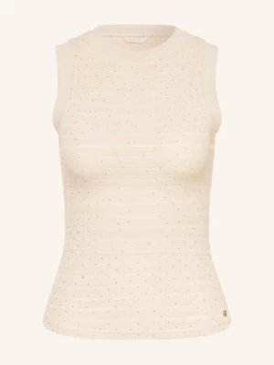 Obrázek produktu Guess Top Francine S Ozdobnými Kameny béžová