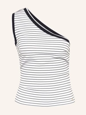 Obrázek produktu Guess Top S Jedním Ramínkem Alphonsine bílá / tmavě modrá