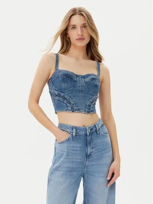 Obrázek produktu Guess Top W5GH86 D4H7C Modrá Regular Fit