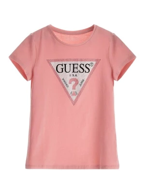 Obrázek produktu GUESS Tričko  růžová / pastelově růžová / černá