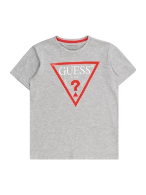 Obrázek produktu GUESS Tričko  světle šedá / červená / bílá