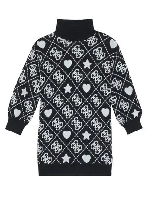 Obrázek produktu Guess Úpletové šaty J5BK03 Z3K10 Černá Regular Fit