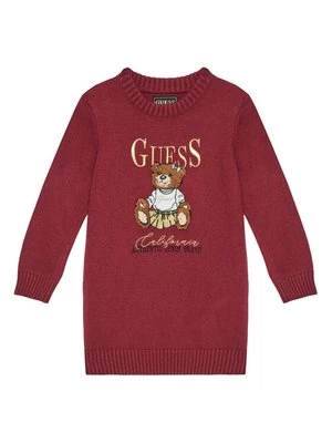 Obrázek produktu Guess Úpletové šaty K5BK01 Z3GS0 Bordó Regular Fit