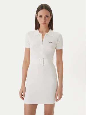Obrázek produktu Guess Úpletové šaty V6RK08 Z4642 Bílá Slim Fit