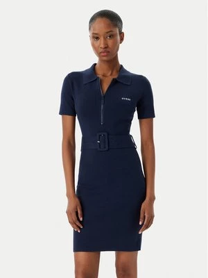 Obrázek produktu Guess Úpletové šaty V6RK08 Z4642 Tmavomodrá Slim Fit