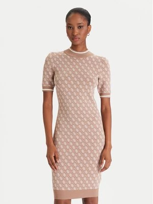 Obrázek produktu Guess Úpletové šaty W3YK39 Z37K0 Béžová Regular Fit