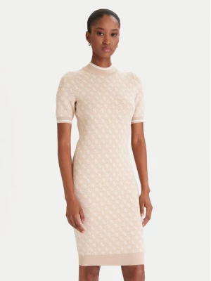 Obrázek produktu Guess Úpletové šaty W3YK39 Z37K0 Béžová Slim Fit