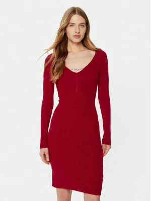 Obrázek produktu Guess Úpletové šaty W5RK07 Z2YJ2 Červená Regular Fit