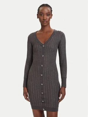 Obrázek produktu Guess Úpletové šaty W5RK09 Z3KT0 Šedá Bodycon Fit