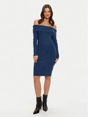 Obrázek produktu Guess Úpletové šaty W5RK0G Z2YJ2 Tmavomodrá Bodycon Fit