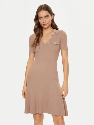 Obrázek produktu Guess Úpletové šaty W5RK18 Z2U00 Béžová Regular Fit