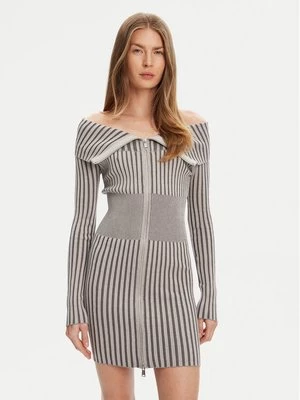 Obrázek produktu Guess Úpletové šaty W5YK28 Z30I2 Šedá Slim Fit