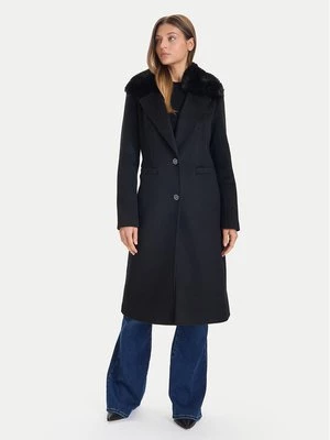 Obrázek produktu Guess Vlněný kabát W5BL19 W2642 Černá Regular Fit