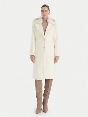 Obrázek produktu Guess Vlněný kabát W5BL19 W2642 Écru Regular Fit