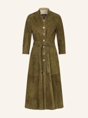 Obrázek produktu Habsburg Kožené Šaty Altenberg S 3/4 Rukávy khaki