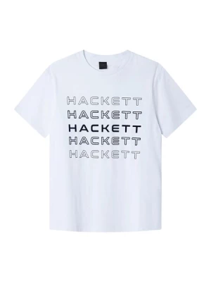 Obrázek produktu Hackett London Tričko  černá / bílá