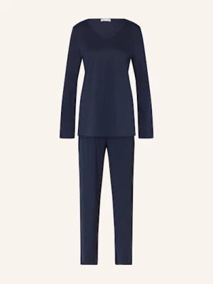 Obrázek produktu Hanro Pyžamo Cotton Silk tmavě modrá