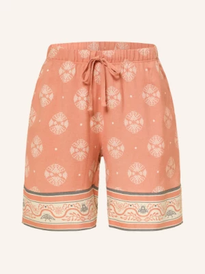 Obrázek produktu Hanro Spací Šortky Urban Casuals tmavě oranžová / krémová / tmavě šedá
