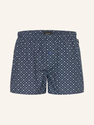 Obrázek produktu Hanro Tkané Boxerky Fancy Woven tmavě fialová / světle fialová