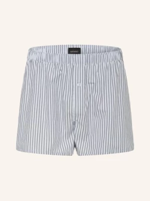 Obrázek produktu Hanro Tkané Boxerky Fancy Woven tmavě modrá / tmavě šedá