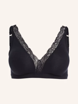 Obrázek produktu Hanro Trojúhelníková Podprsenka Cotton Lace černá