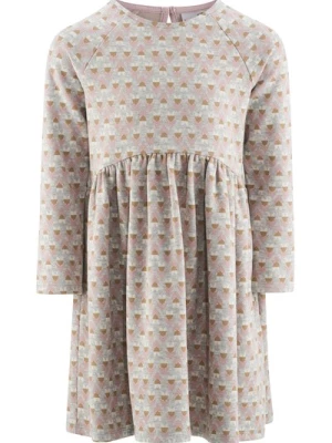 Obrázek produktu happy girls Šaty  světle hnědá / světle šedá / růžová / offwhite