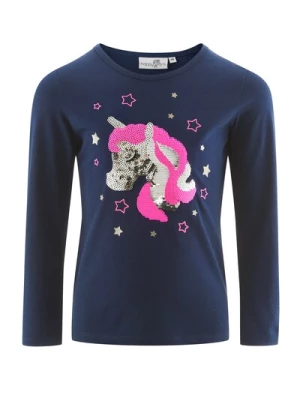 Obrázek produktu happy girls Tričko  námořnická modř / hnědá / zlatá / pink