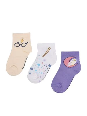 Obrázek produktu Harry Potter Dlouhé ponožky CEO-ACCCS-AW25-301WBHP(3-PACK) Béžová