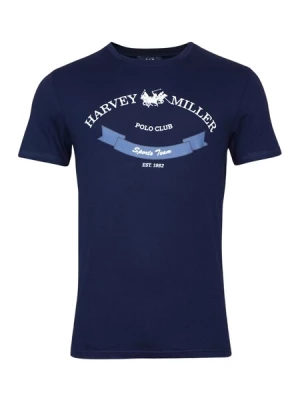 Obrázek produktu HARVEY MILLER Tričko  nebeská modř / tmavě modrá / bílá