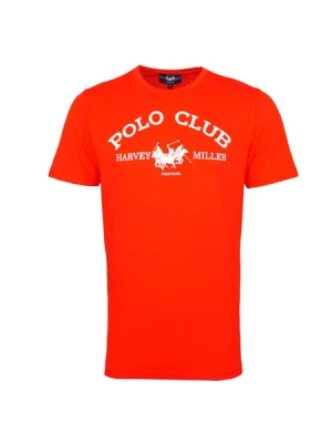 Obrázek produktu HARVEY MILLER Tričko 'Polo Club'  červená / bílá