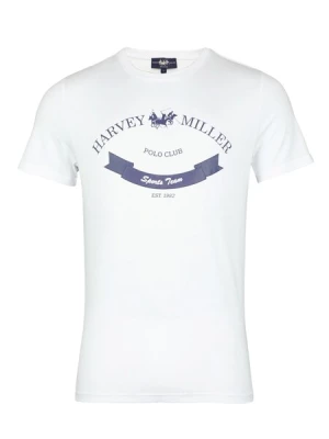 Obrázek produktu HARVEY MILLER Tričko  tmavě modrá / bílá