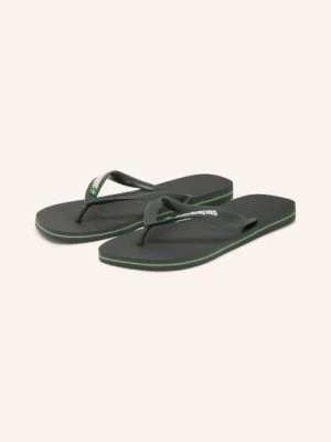 Obrázek produktu Havaianas Prstové Ponožky Brasil Logo tmavě zelená