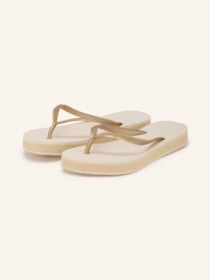 Obrázek produktu Havaianas Prstové Ponožky Slim krémová / černošedá