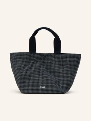 Obrázek produktu Hay Kabelka Grid Mini tmavě modrá / bílá