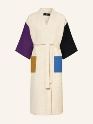 Obrázek produktu Hay Unisex Kimono Waffle krémová / černá / modrá