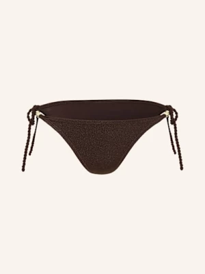 Obrázek produktu Heidi Klein Trojúhelníkové Bikinové Kalhotky Coco Palm tmavě hnědá