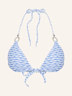 Obrázek produktu Heidi Klein Trojúhelníkové Bikiny Tinos tmavě modrá / bílá