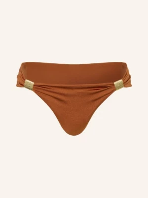 Obrázek produktu Heidi Klein Základní Bikiny Kalhotky Rust koňaková / zlatá