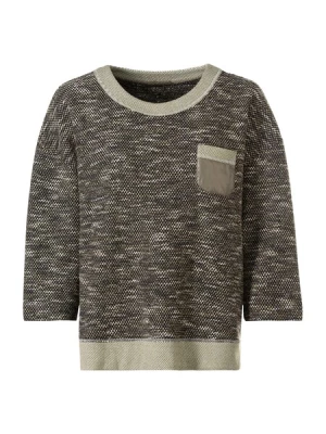 Obrázek produktu heine Svetr  čedičová šedá / khaki / olivová / bílá
