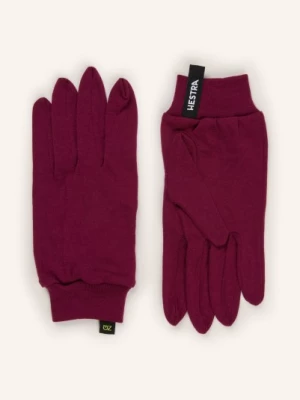 Obrázek produktu Hestra Rukavice Z Merino Vlny tmavě červená