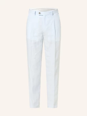 Obrázek produktu Hiltl Lněné Chino Kalhoty Primo Regular Fit tmavě modrá