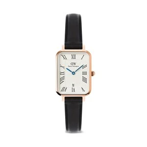 Obrázek produktu Hodinky Daniel Wellington Quadro Sterling Roman Numerals DW00100862 Černá