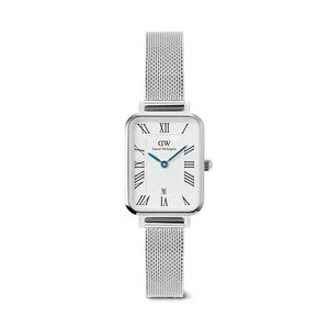 Obrázek produktu Hodinky Daniel Wellington Quadro Sterling Roman Numerals DW00100863 Stříbrná