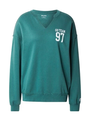 Obrázek produktu HOLLISTER Mikina  smaragdová / bílá