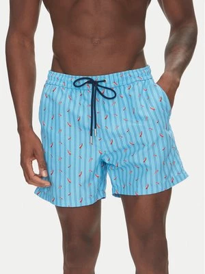 Obrázek produktu HOM Plavecké šortky Espelette 402993 Světle modrá Regular Fit