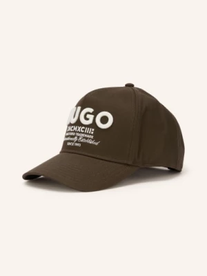 Obrázek produktu Hugo Čepice tmavě hnědá / bílá