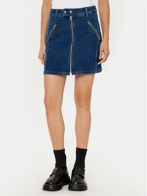 Obrázek produktu HUGO Džínová sukně mini Gavade 50530320 Modrá Slim Fit