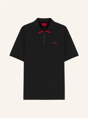 Obrázek produktu Hugo Jerseyové Polo Tričko Dalomino Regular Fit černá / červená