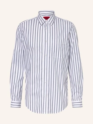 Obrázek produktu Hugo Košile Erillo Oversize Fit bílá / černošedá / tmavě šedá