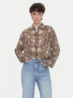 Obrázek produktu HUGO Košile The Boyfriend 50539779 Hnědá Oversize